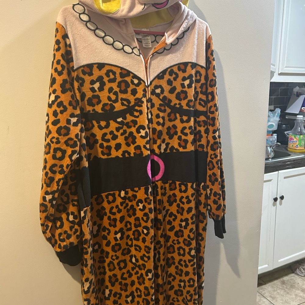 Disney Leopard Print Hooded Women's